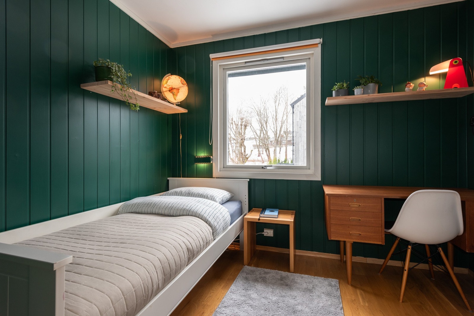 Det tredje soverommet passer godt som barnerom, gjesterom eller kontor. Galleribilde