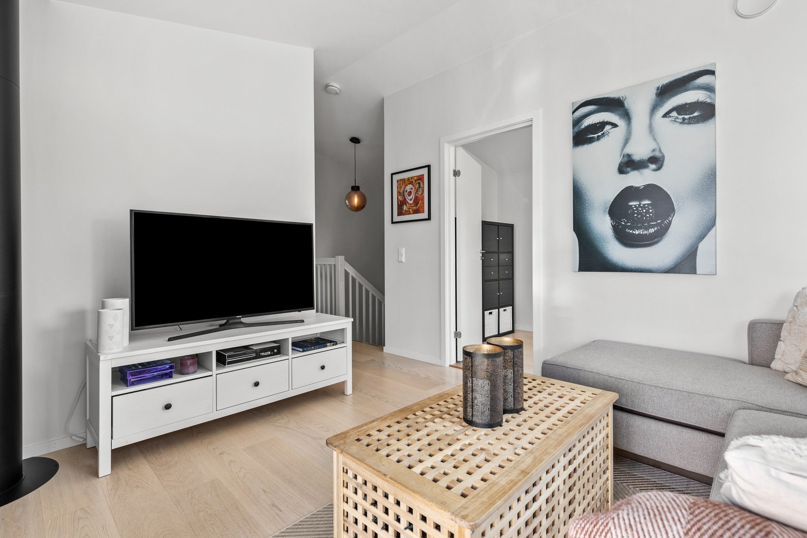 TV-stue. Galleribilde