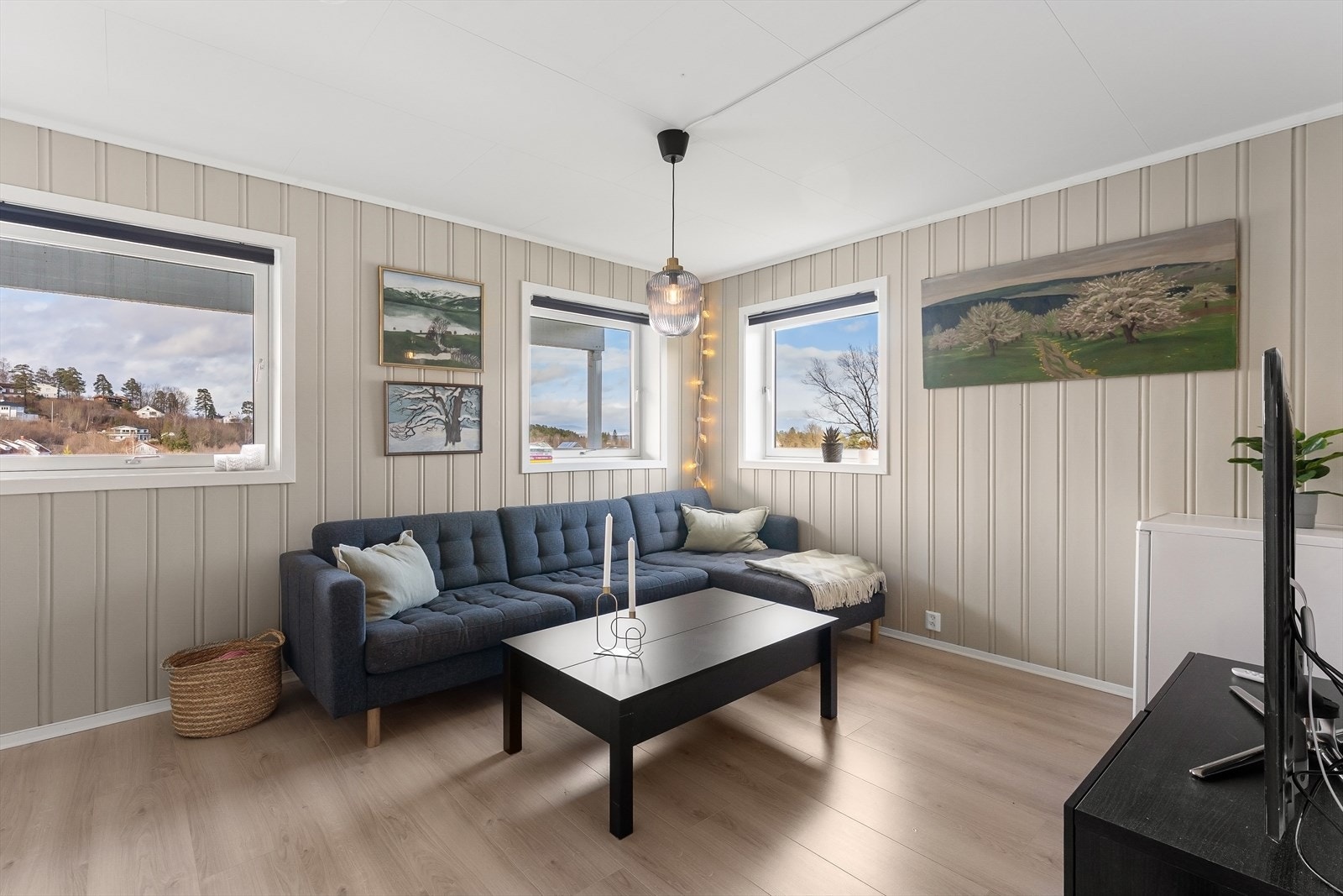 Ekstra stue gir mer spillerom for familien. Galleribilde