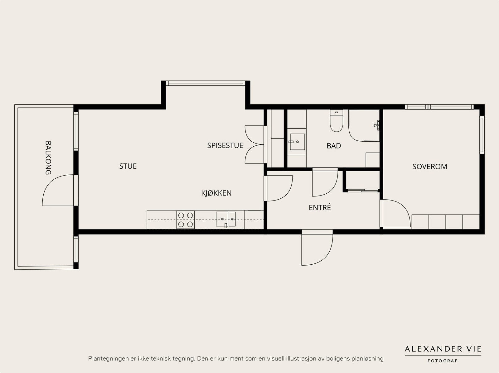 Plantegning. Galleribilde