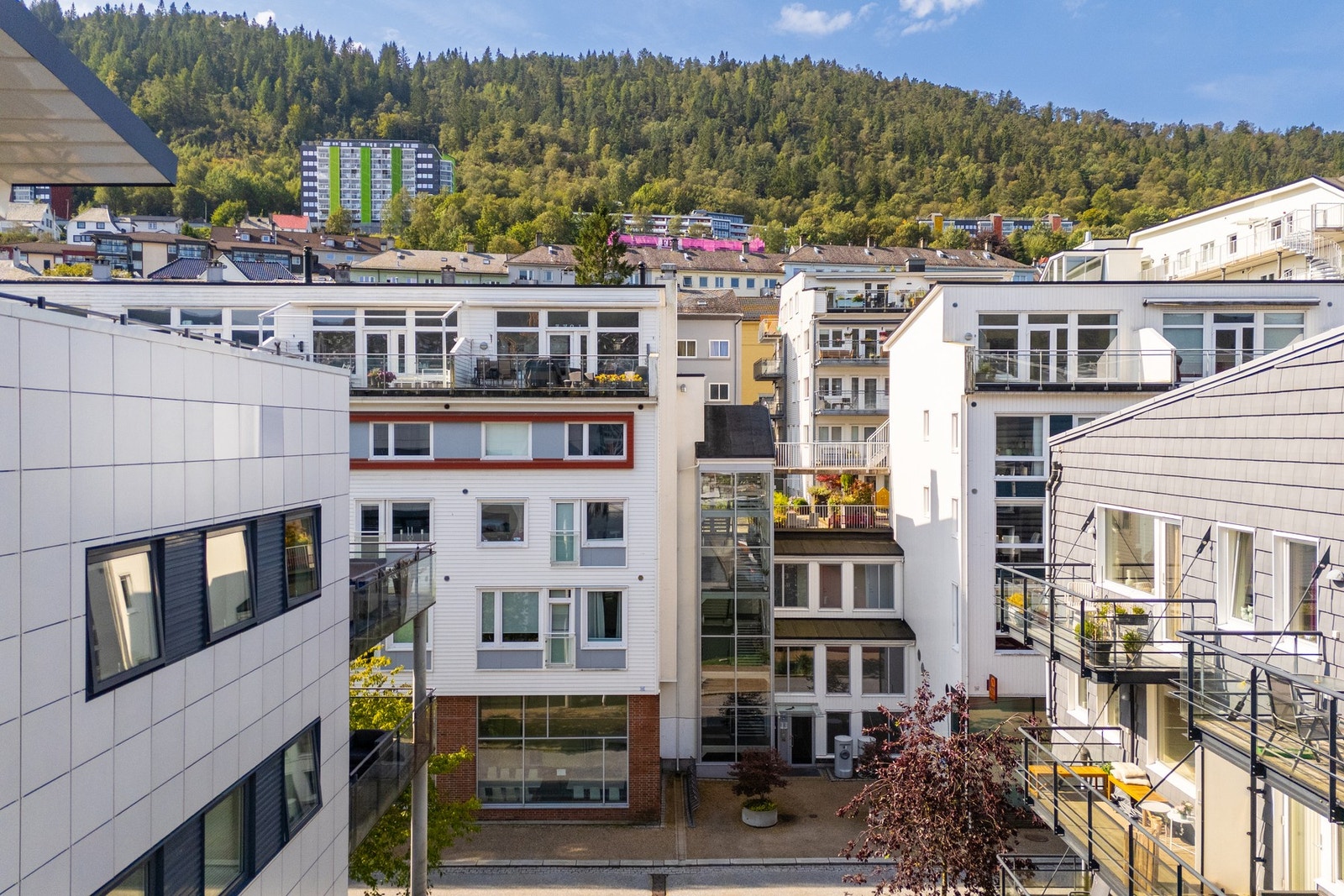 Det er kort vei til flotte turområder. Galleribilde