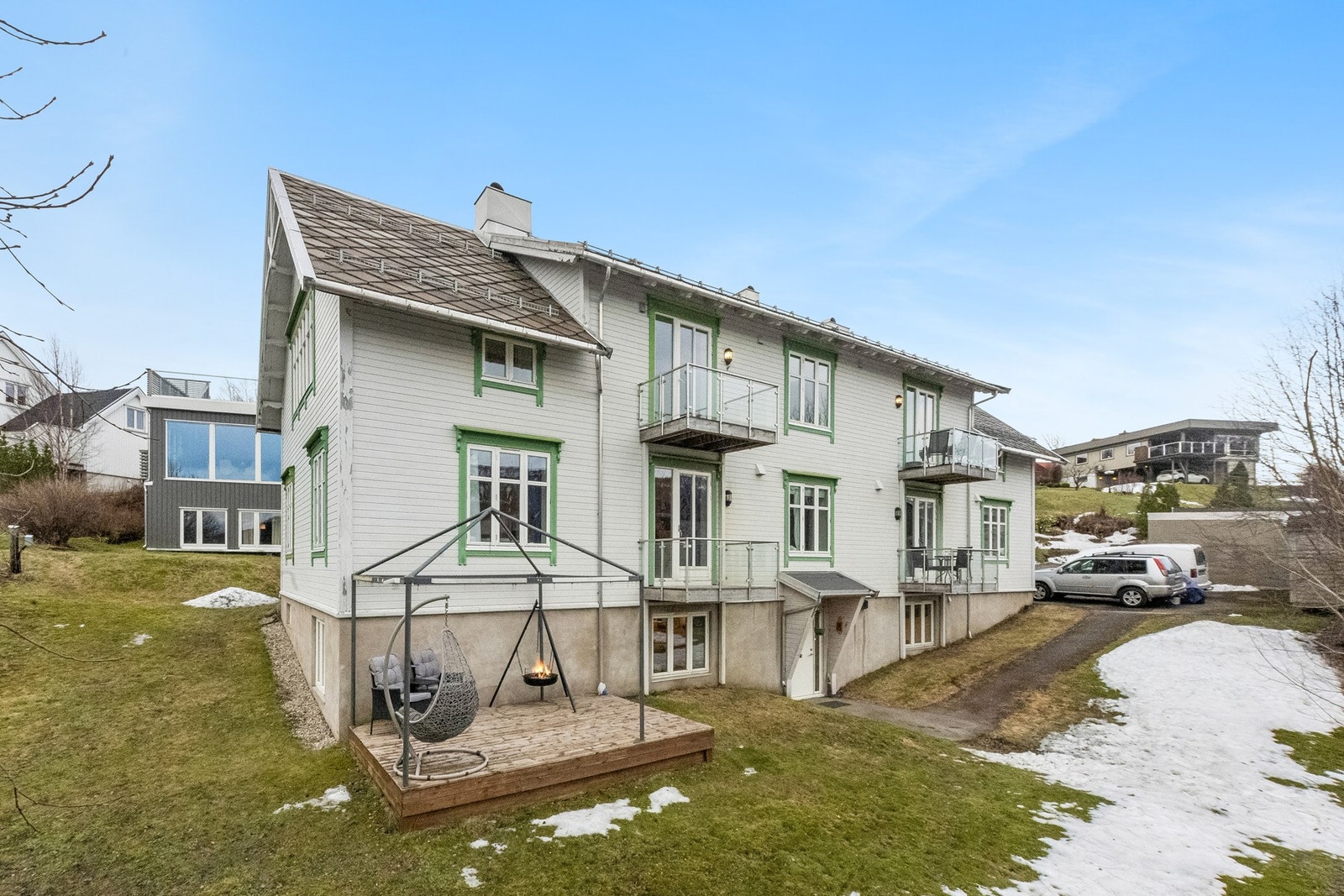 Her kan du bli en del av et lite og særdeles koselig borettslag. Galleribilde