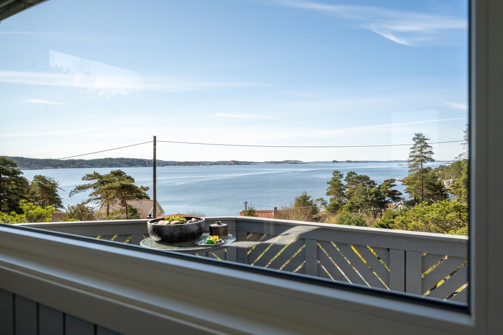 Utsikt innenfra Galleribilde