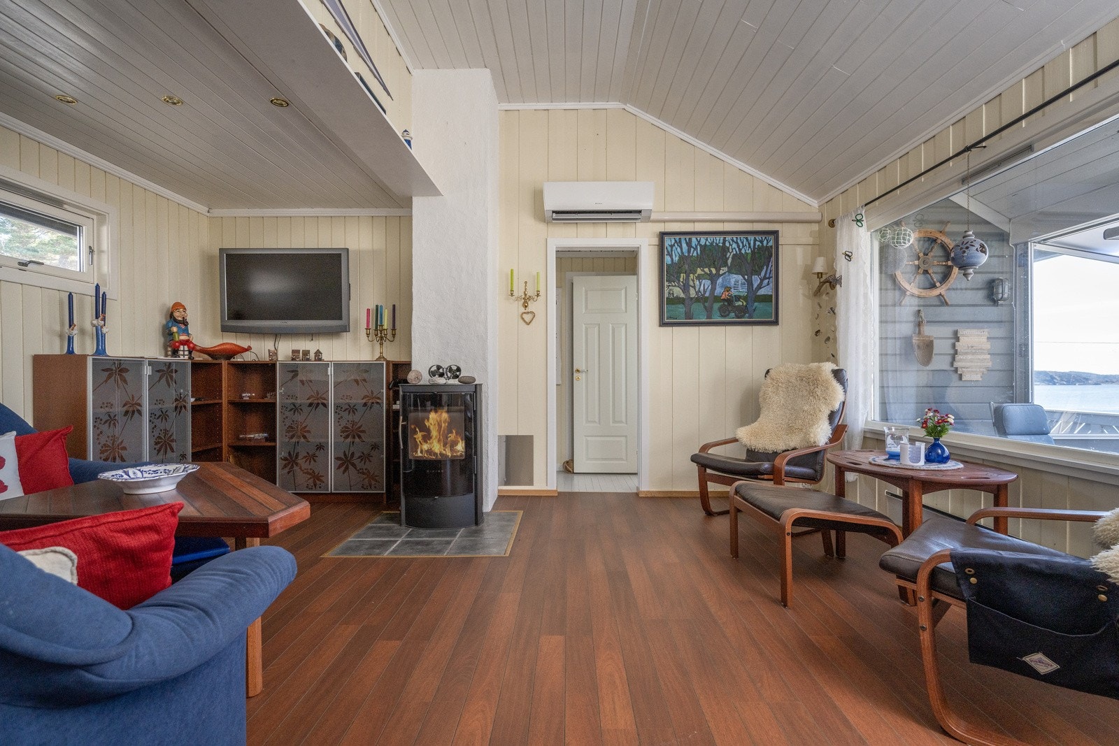 Romslig stue Galleribilde