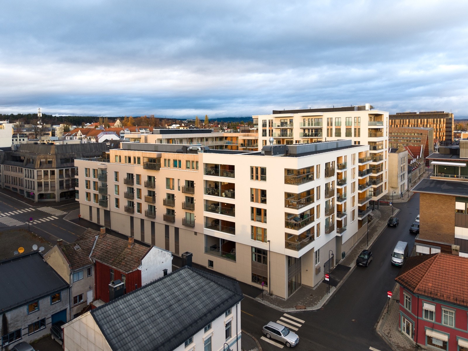 Dronefoto Galleribilde