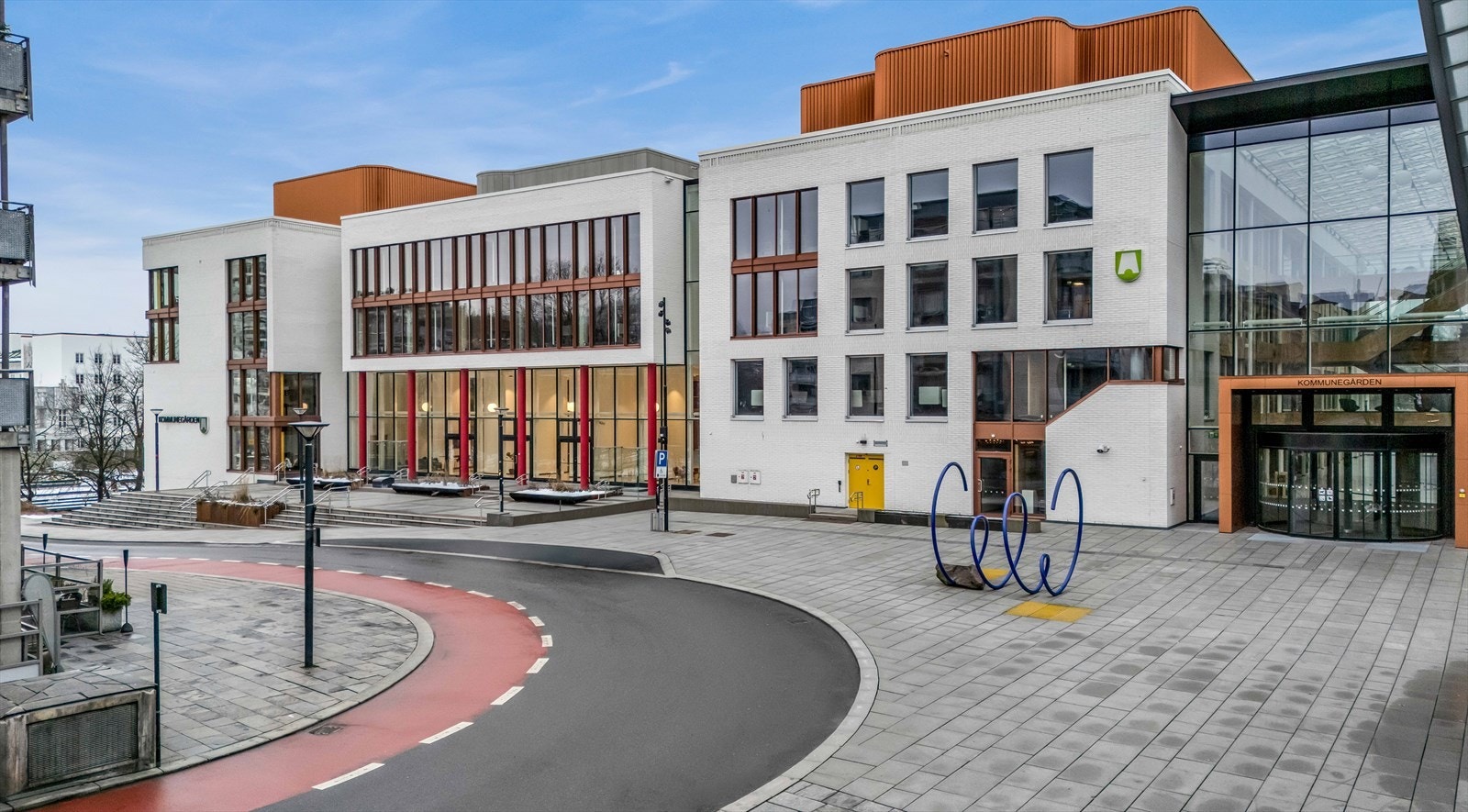 Kommunegården Sandvika Galleribilde