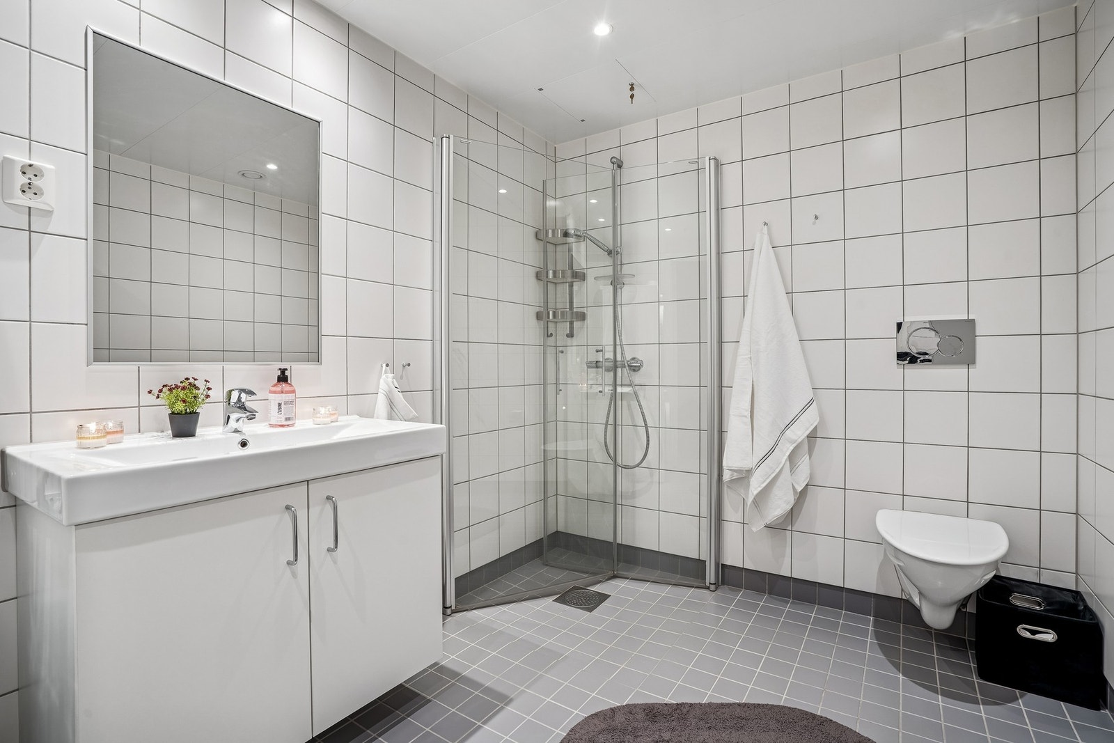 Bad med gulvvarme Galleribilde