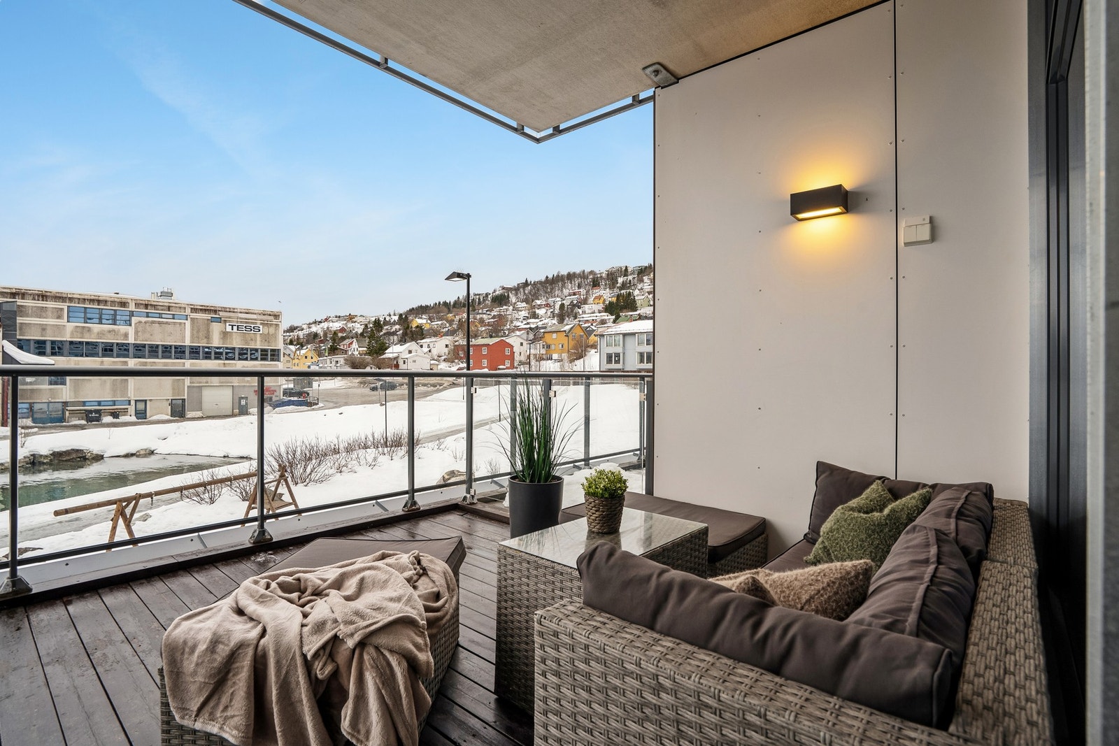 Delvis overbygget Galleribilde