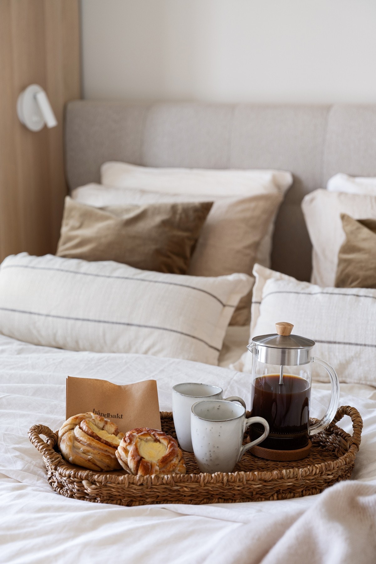 Hva med å ta frokosten på sengen? Galleribilde