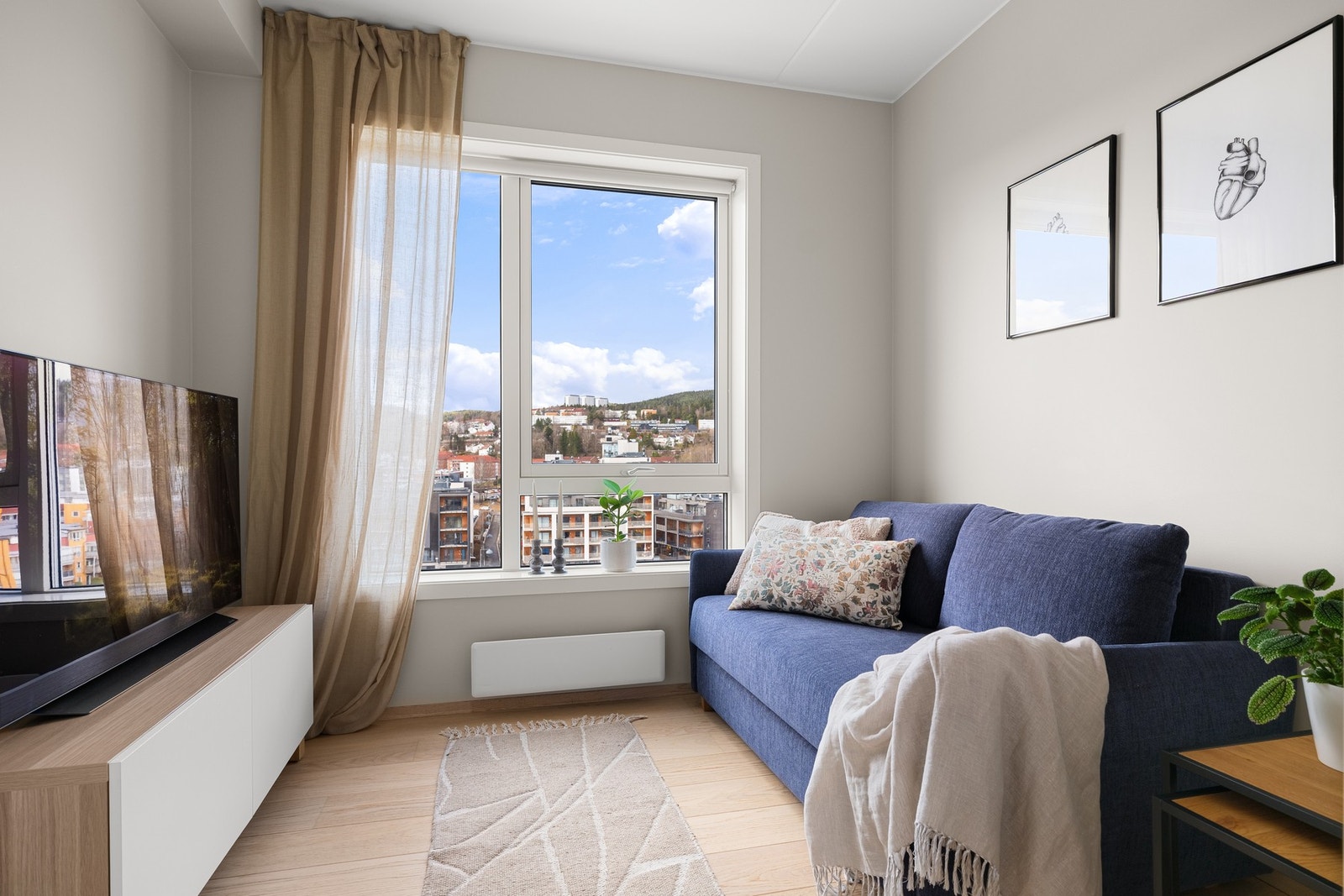 Soverom 3. Alle rommene er av god størrelse. Galleribilde