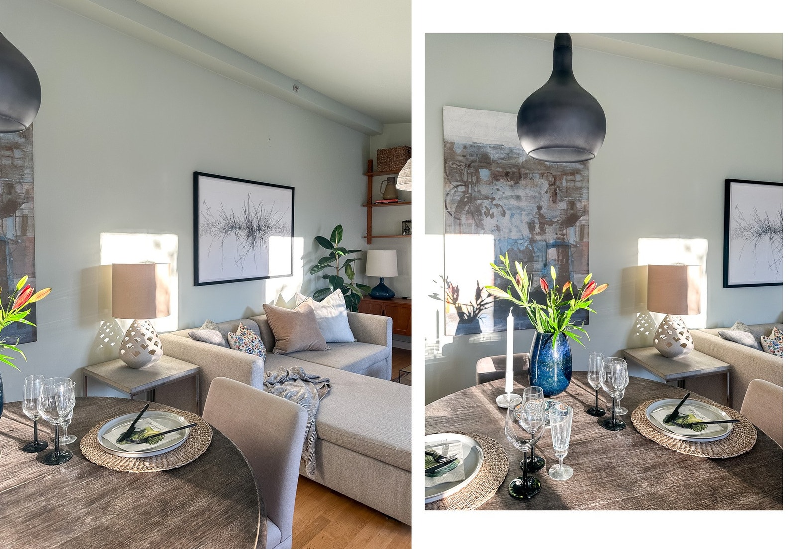 Her kan hobbykokken boltre seg og gjestene nyte. Galleribilde