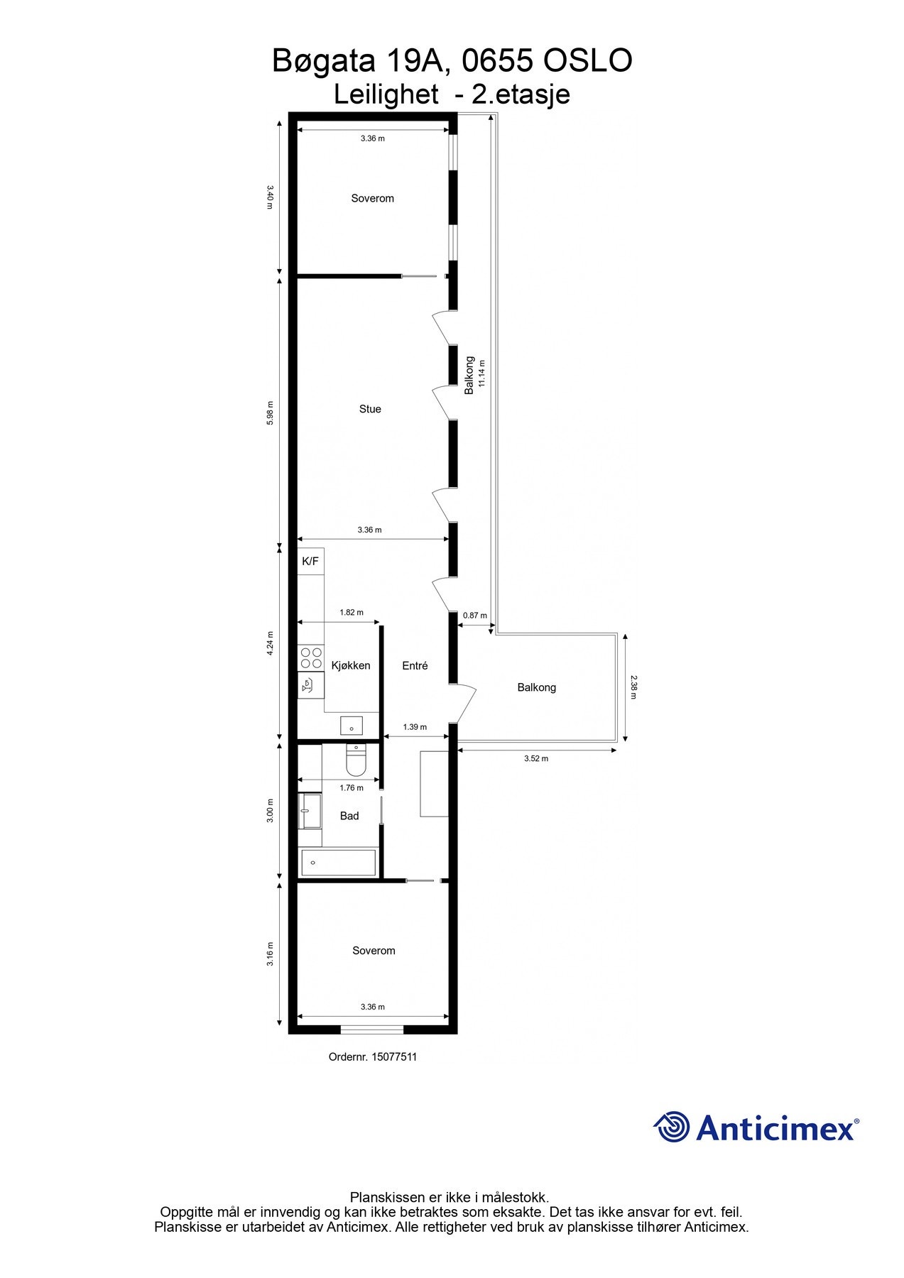 Plantegning. Galleribilde