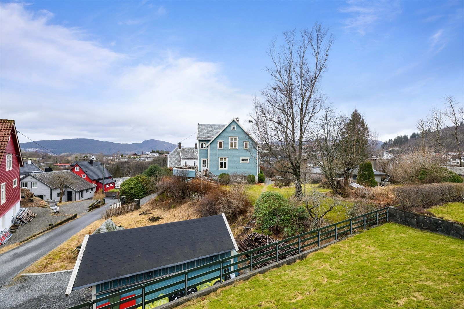 Fine utsynsforhold over nærområdet. Galleribilde