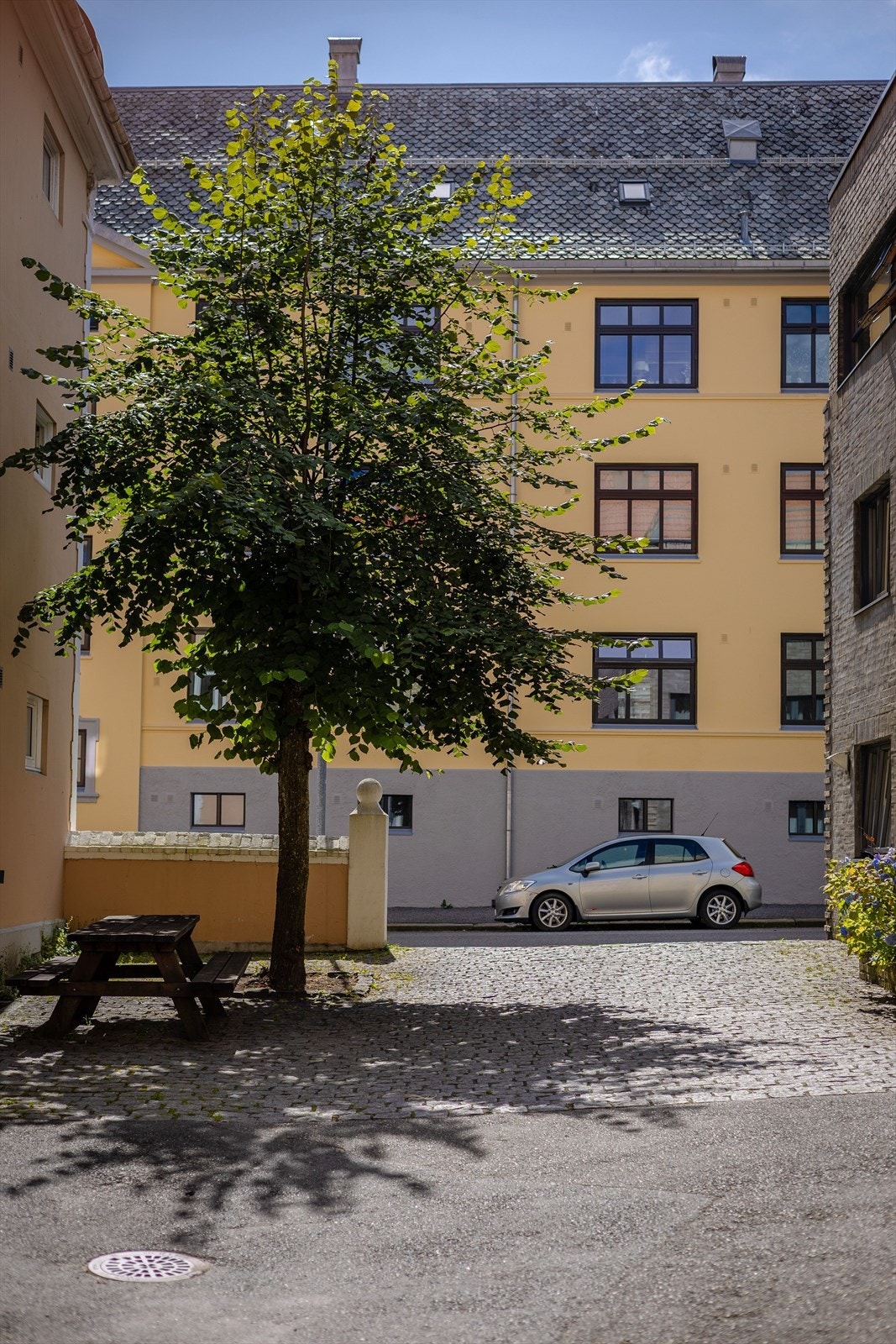 Ut mot Konsul Børs gate Galleribilde