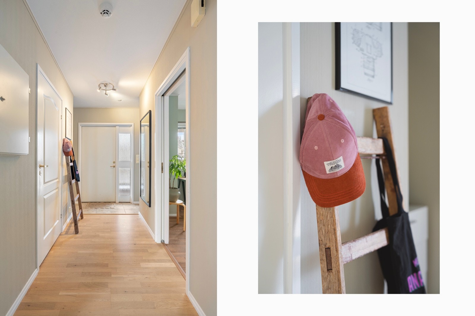 Romslig entré. Galleribilde