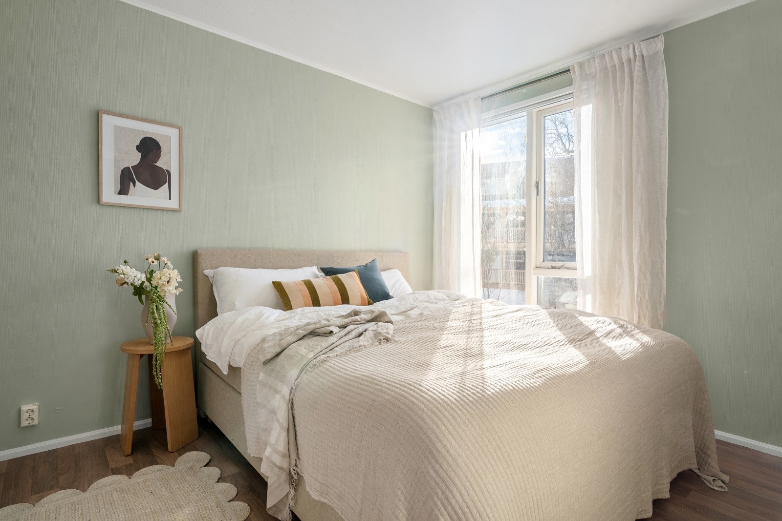 Leiligheten har 2 soverom av god størrelse Galleribilde