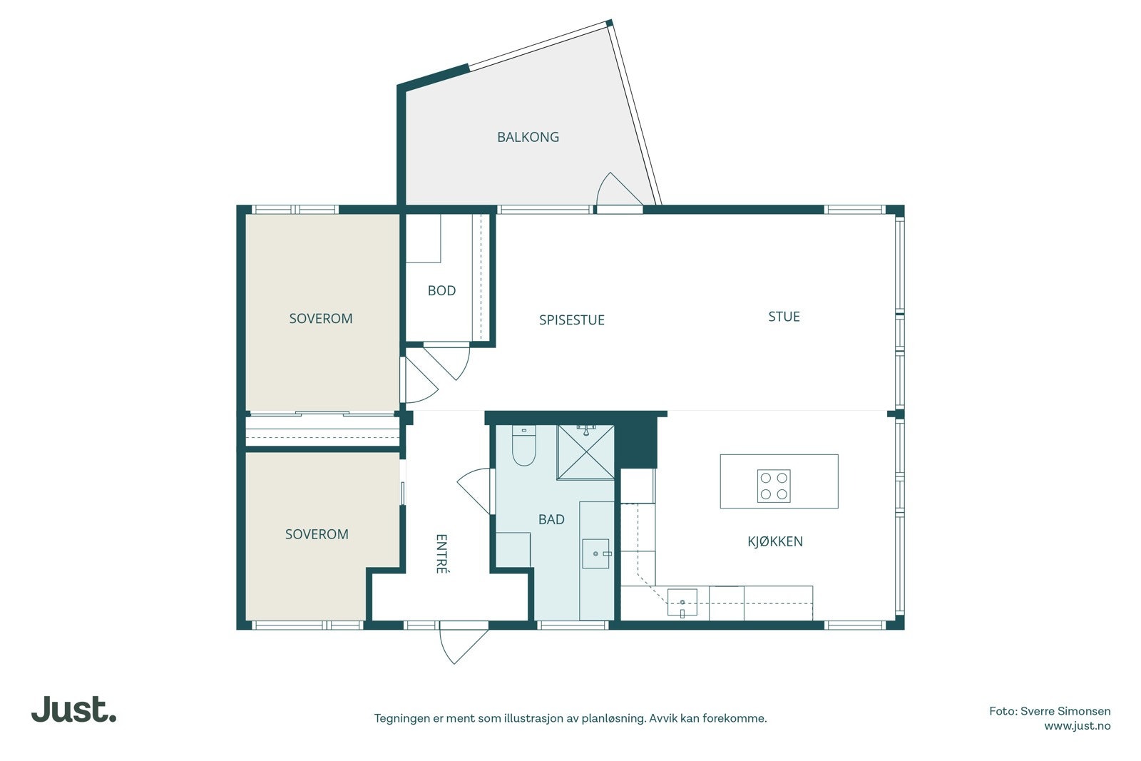 Planskisse Galleribilde