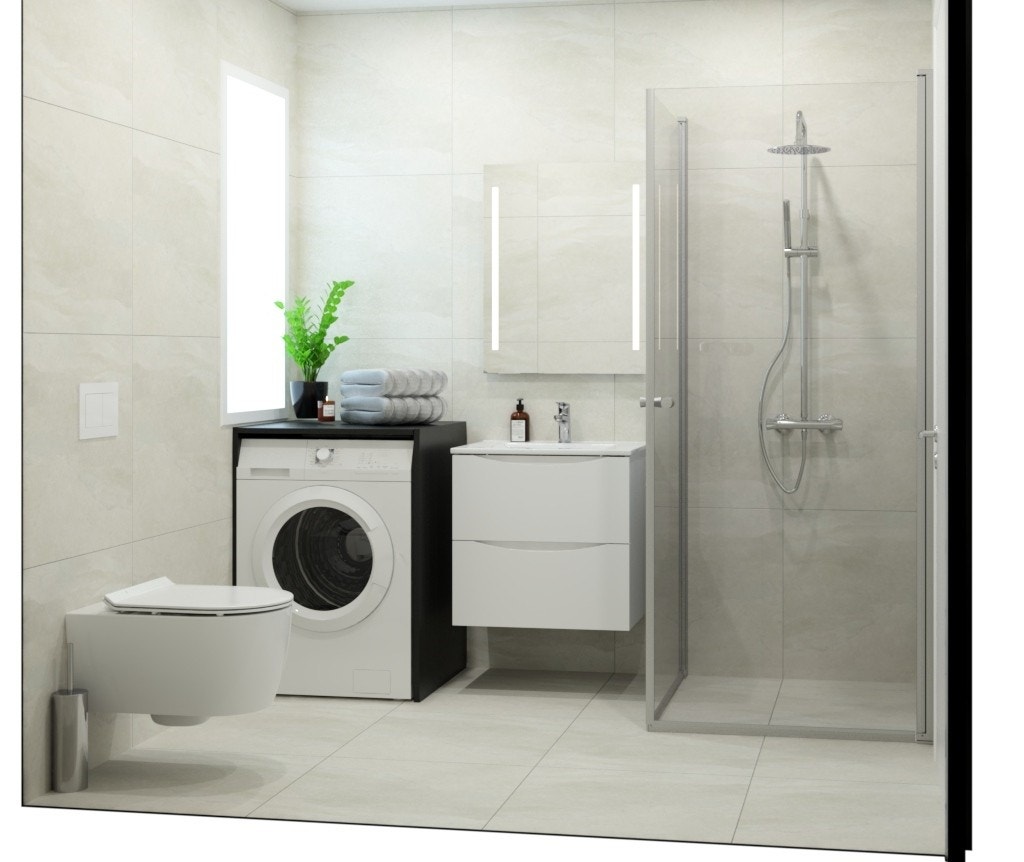 Hybelbad Galleribilde