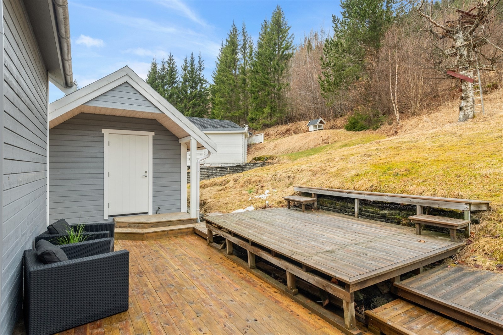 Inngang til hagestue Galleribilde