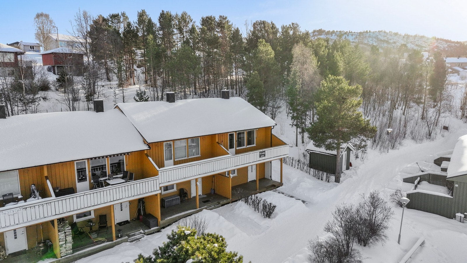 Det er også kort avstand til flotte turmuligheter i variert terreng- året rundt. Galleribilde