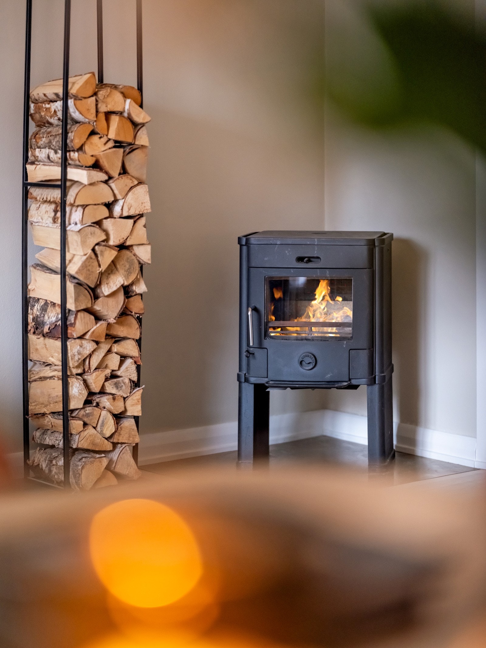 Detalj peisovn. Galleribilde