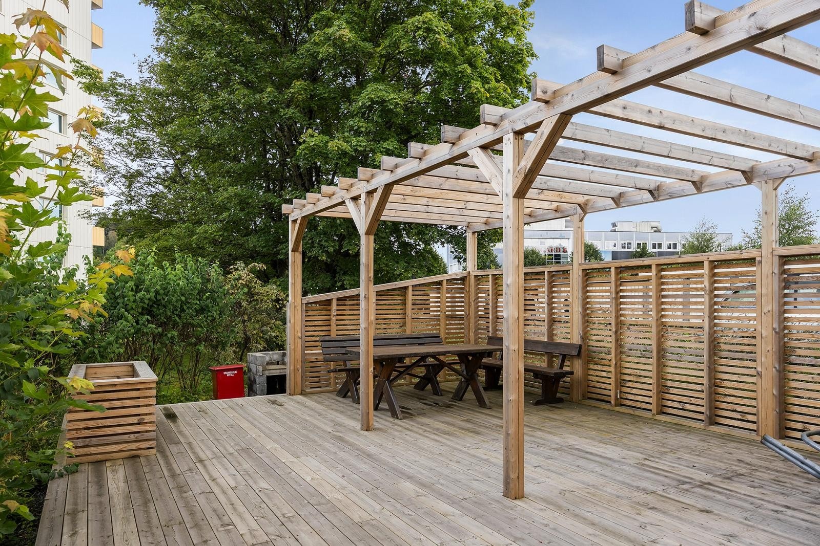 Uteområde. Galleribilde