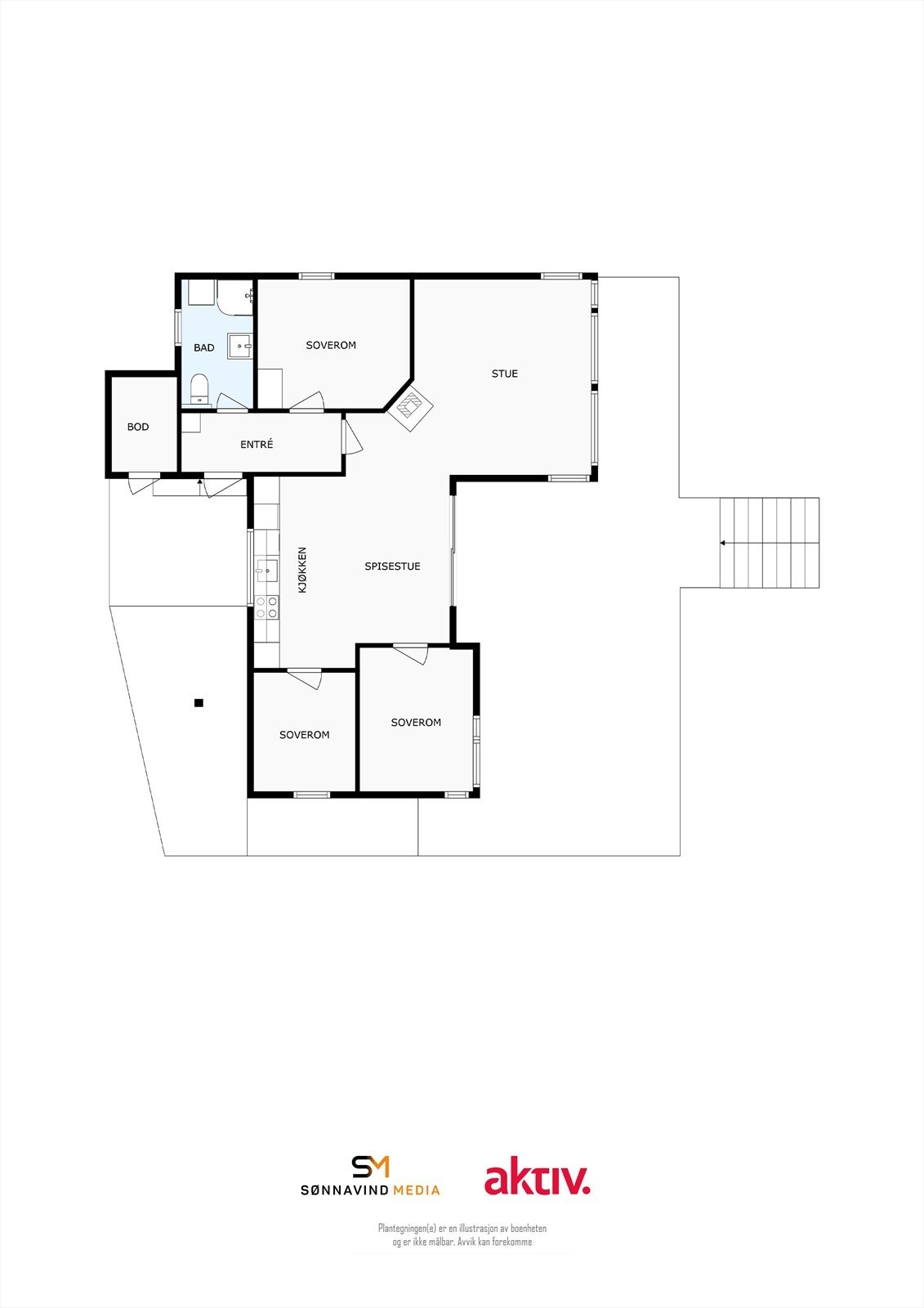 Plantegning. Galleribilde