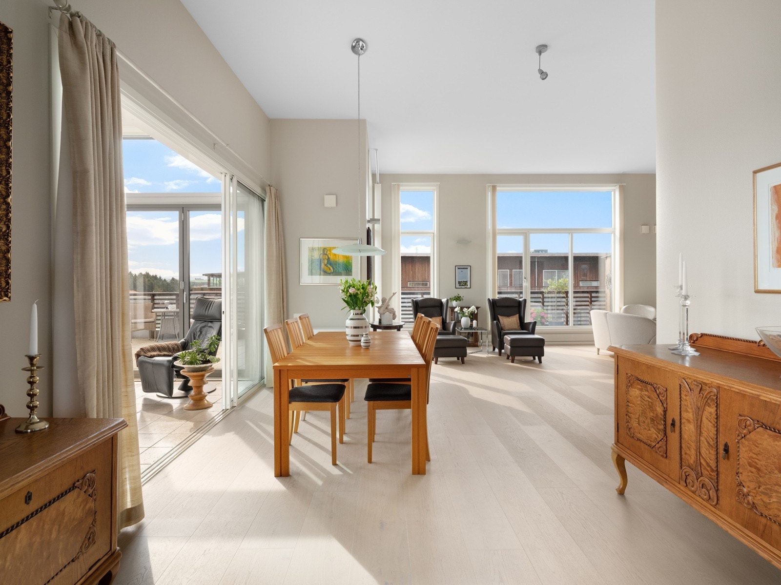 Det er god plass til å innrede med flere soner. Galleribilde