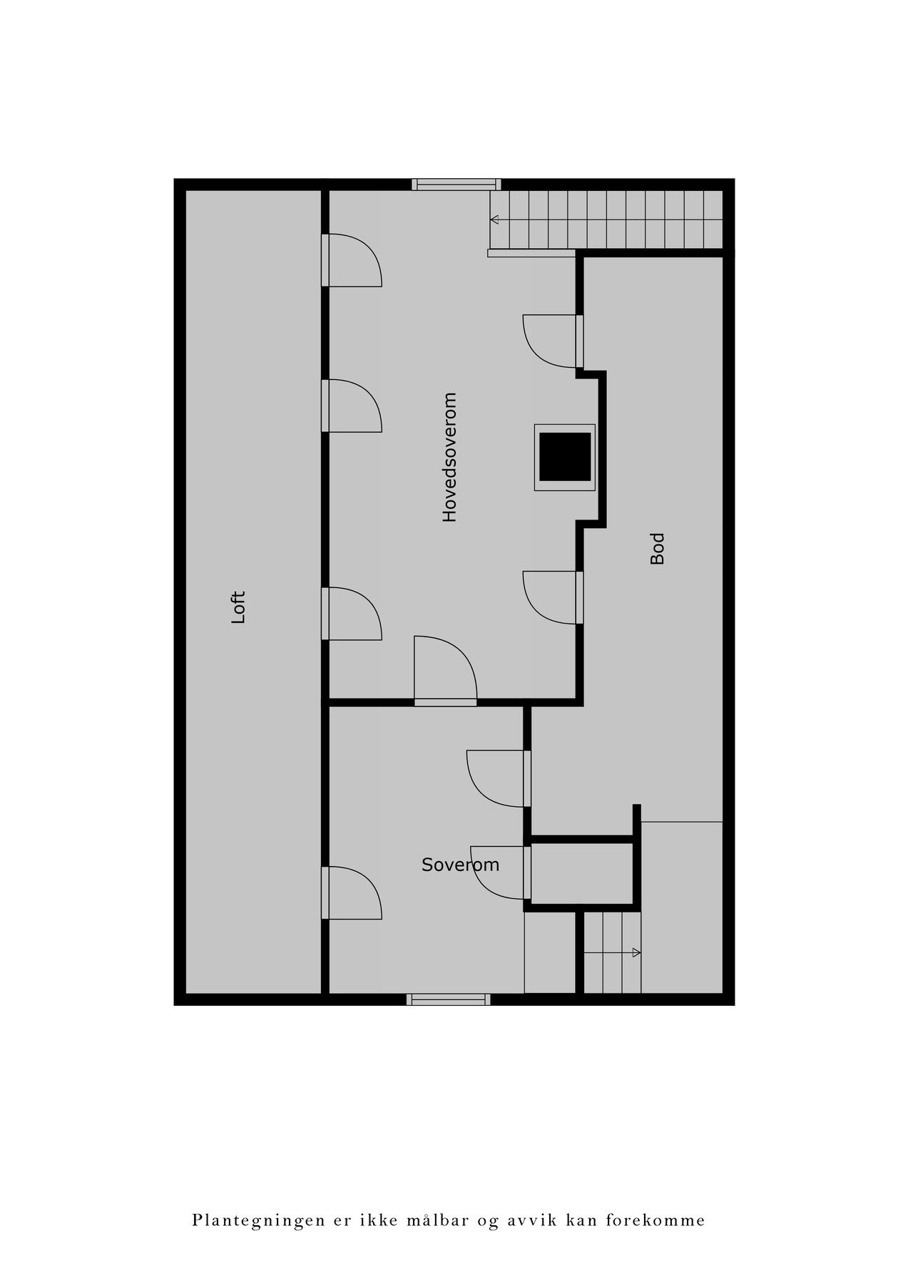 Veiledende plantegning Galleribilde