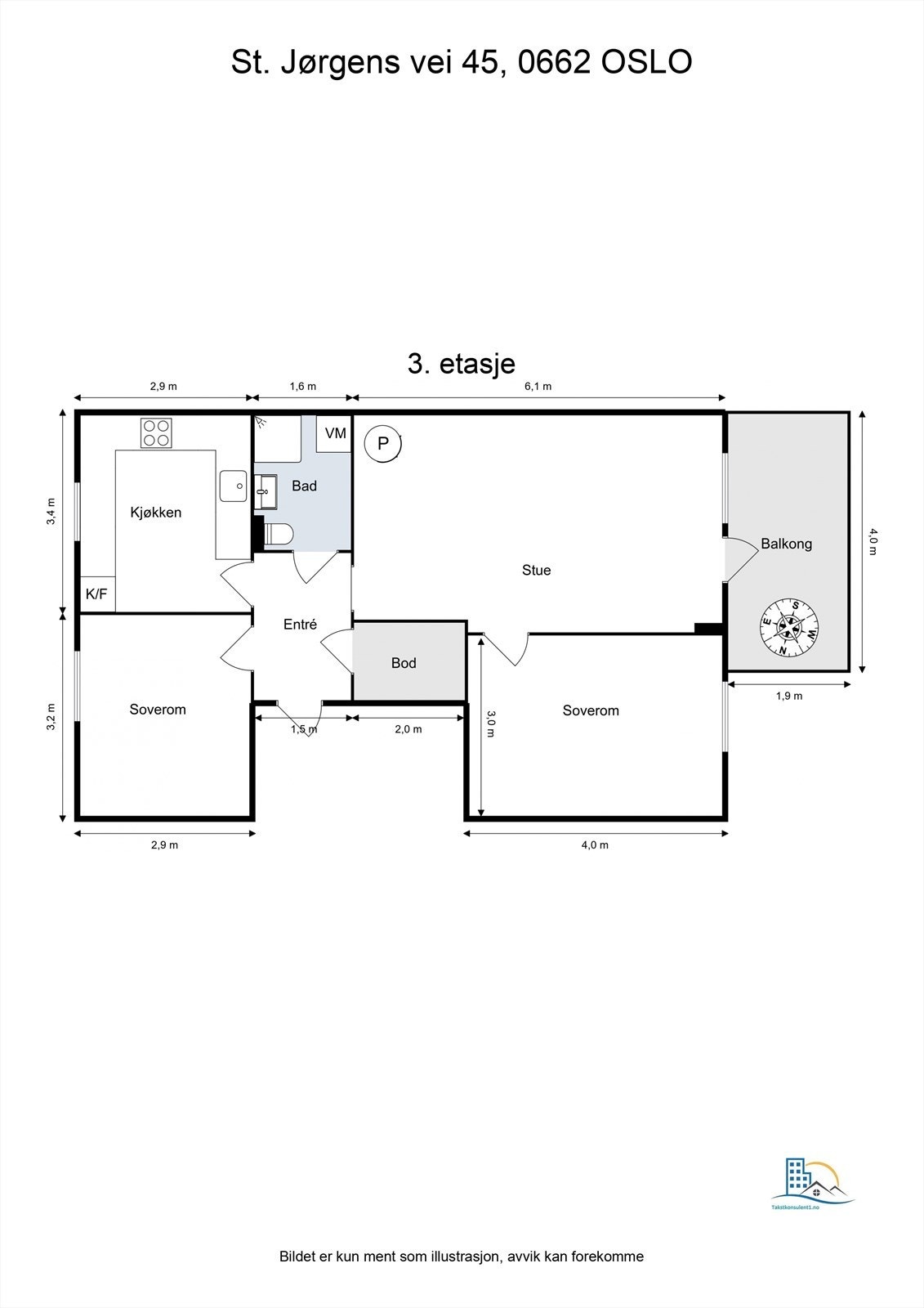 Leiligheten er gjennomgående og har en arealeffektiv planløsning som skiller soverommene fra de sosiale sonene. Galleribilde