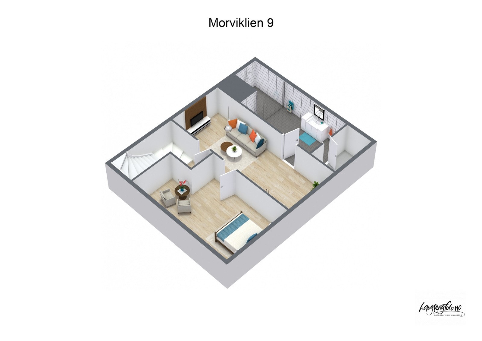 20260209-Morviklien 9 - 3D - Kjeller Galleribilde