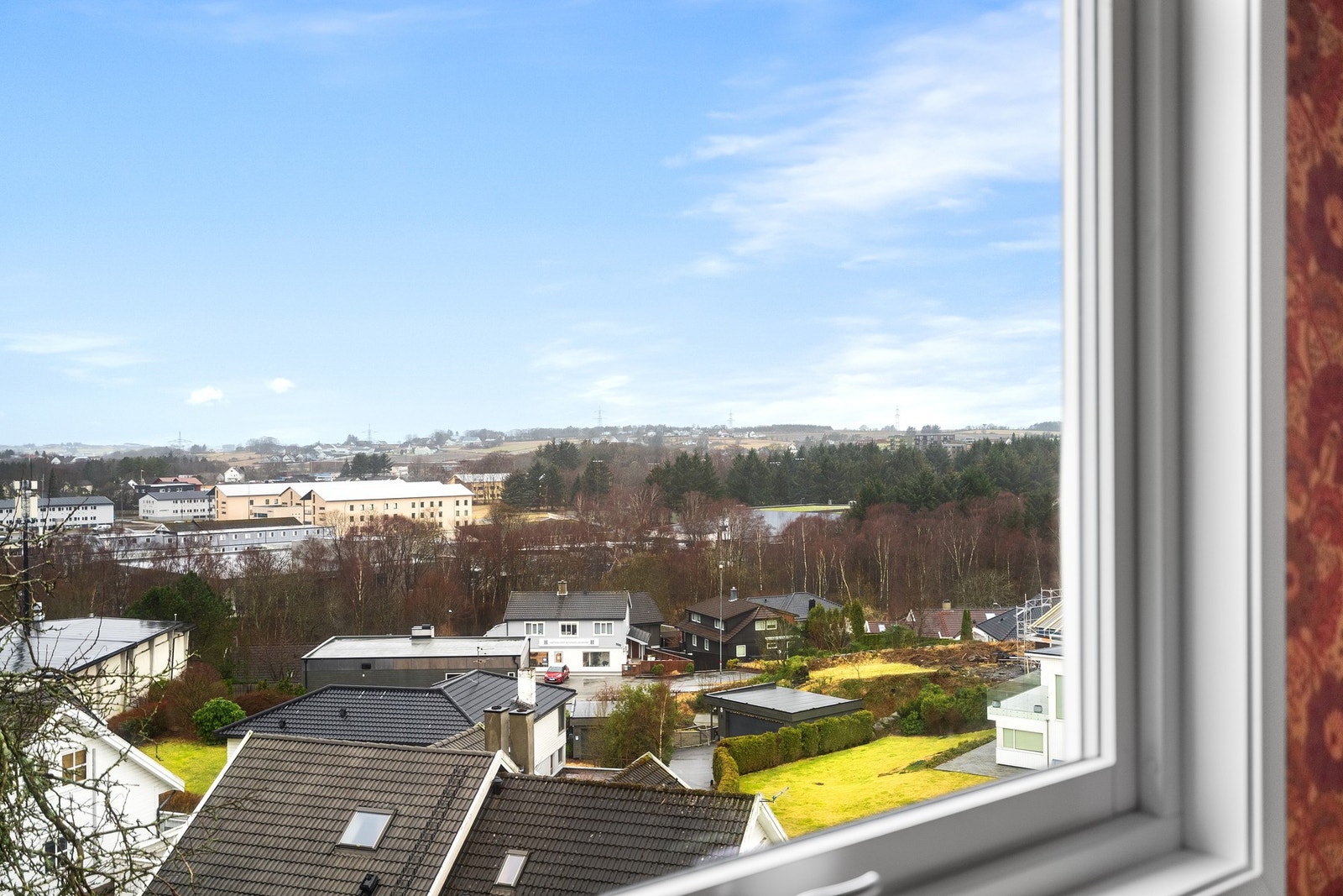 Utsikt fra soverommet. Galleribilde