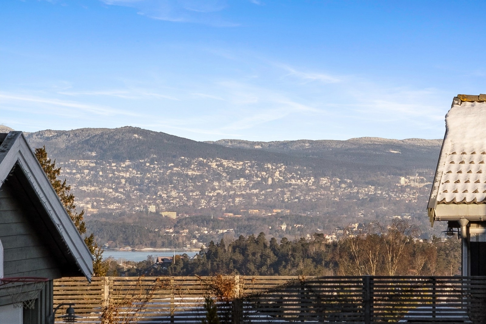 Utsikt fra området. Galleribilde