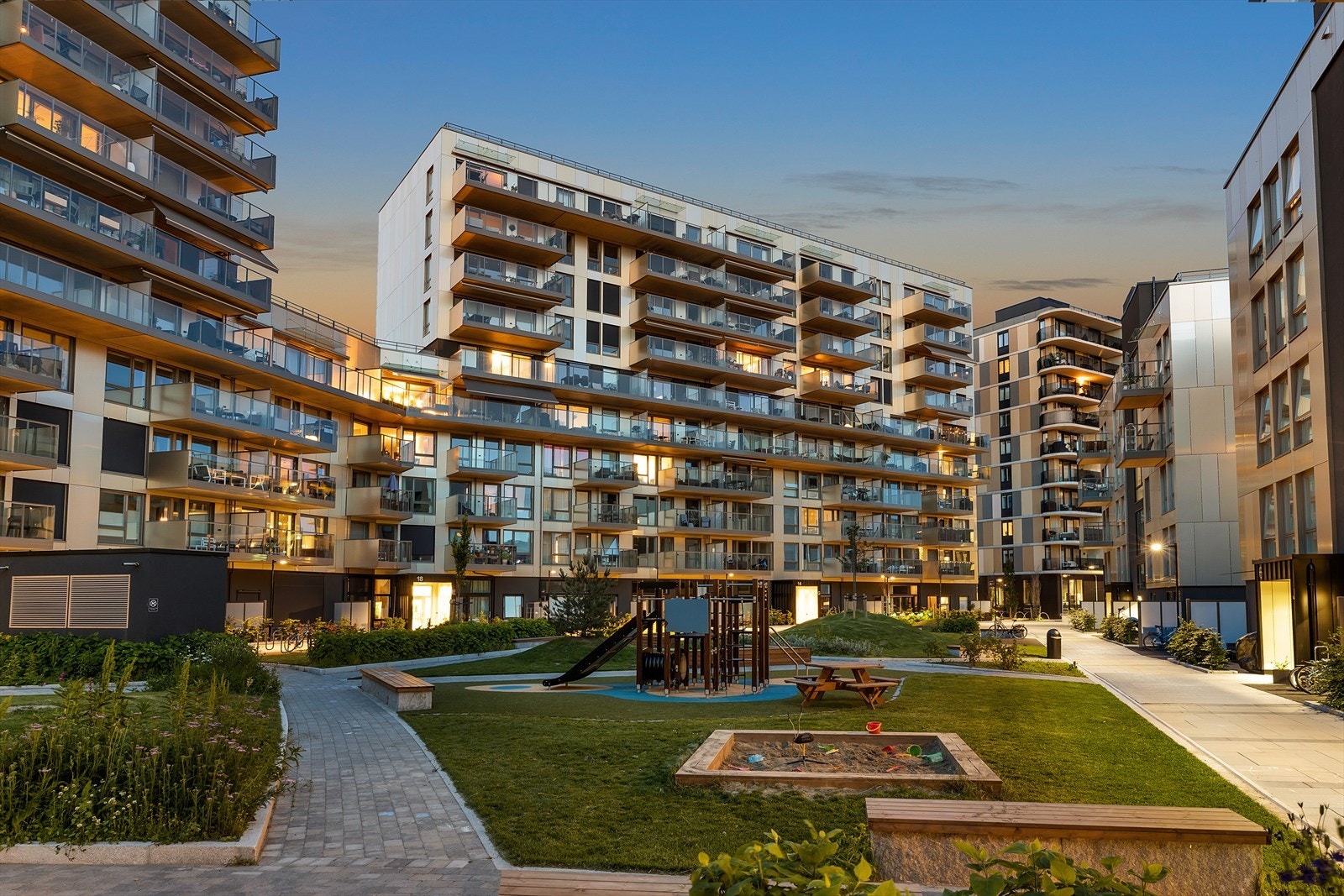 Her ligger alt til rette for at både store og små vil kunne trives. Galleribilde