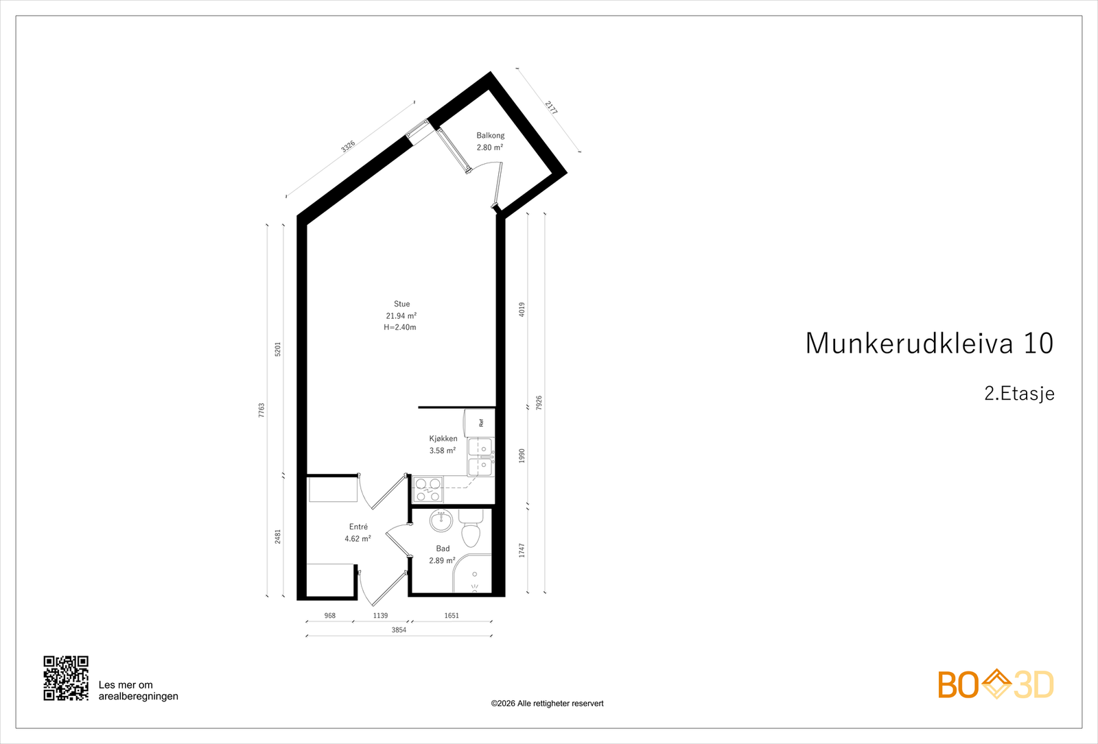 Planskisse Galleribilde