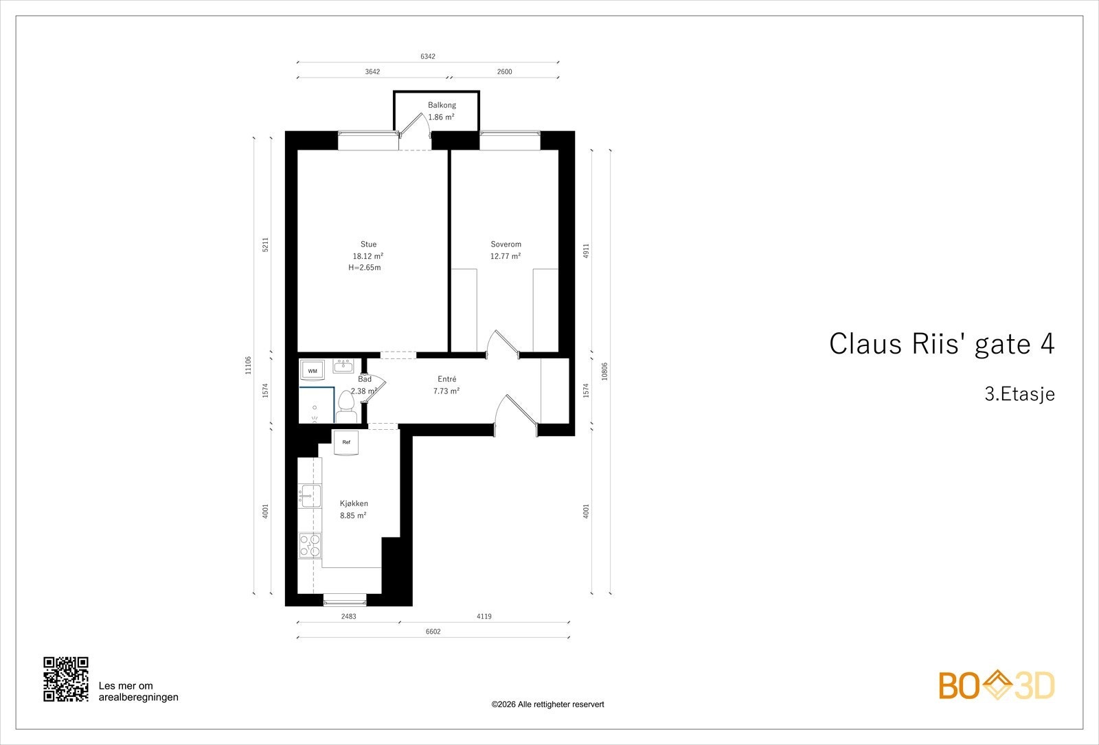 Plantegning. Galleribilde