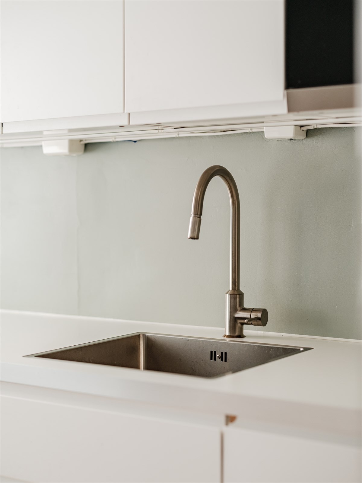 Praktisk med nedfelt vask. Galleribilde