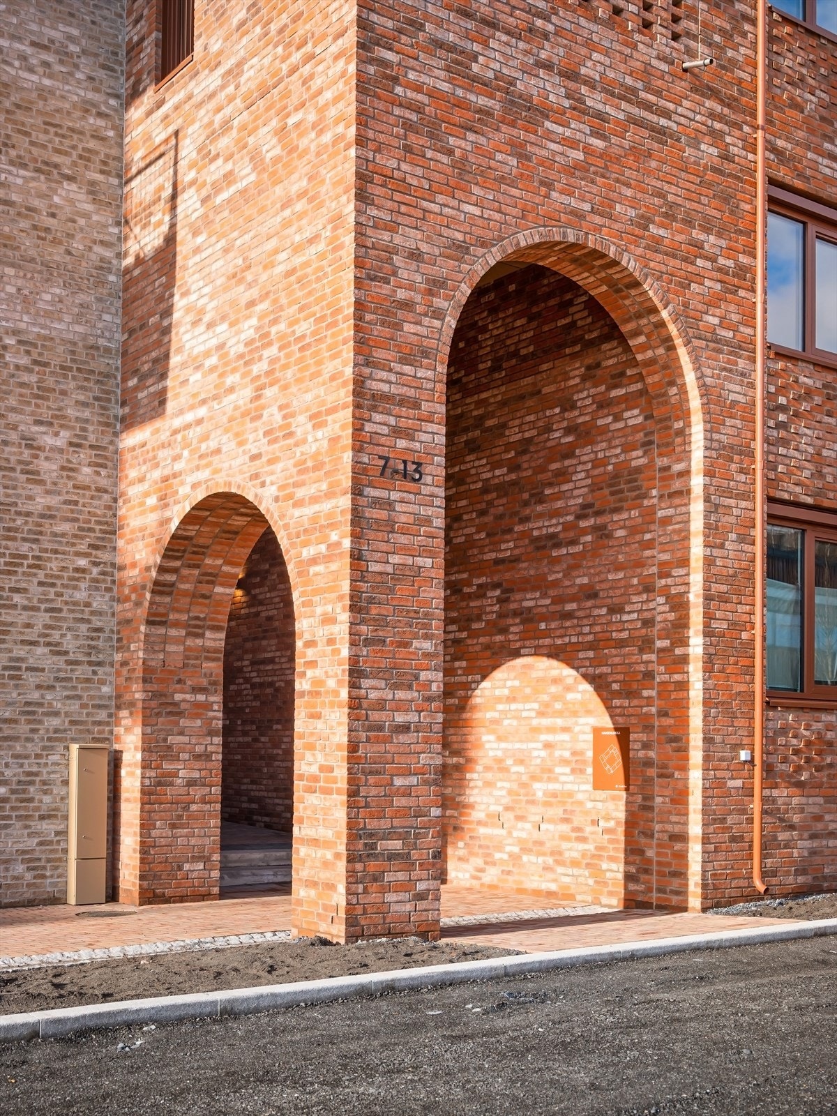 Bygget har flere lekre detaljer Galleribilde