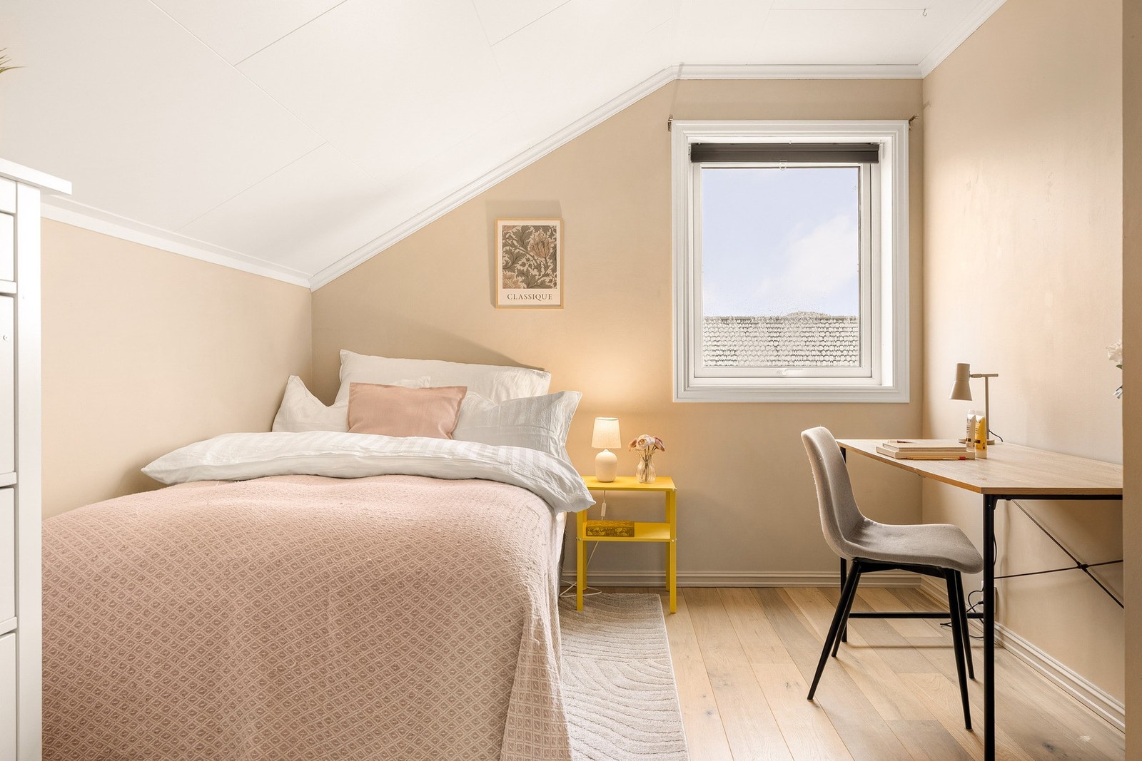 Supert praktisk for barnefamilien med så mange soverom på ett plan! Galleribilde