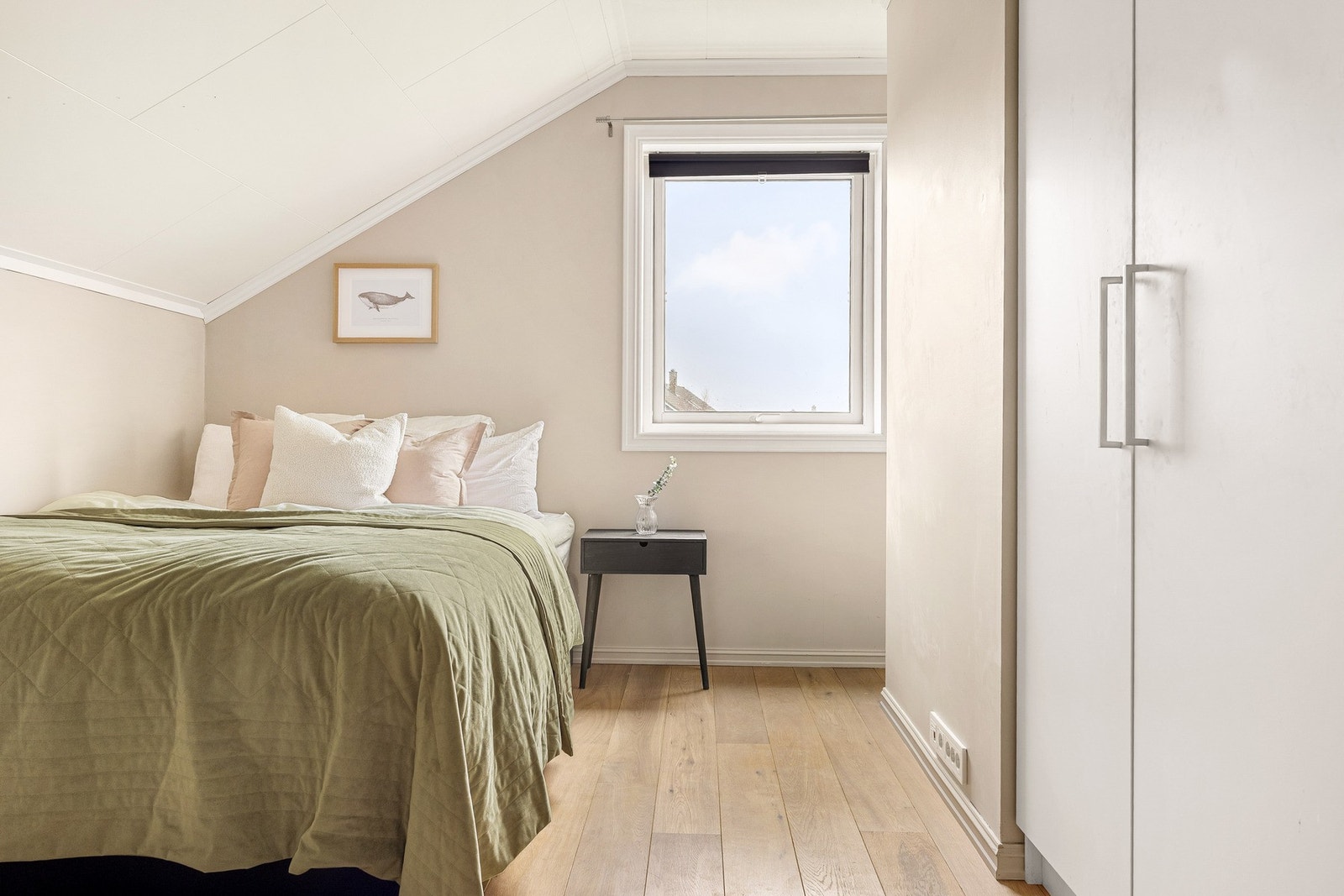 De måles til 7,2 kvm., 9,5 kvm., 11,5 kvm. og 15,2 kvm. Galleribilde