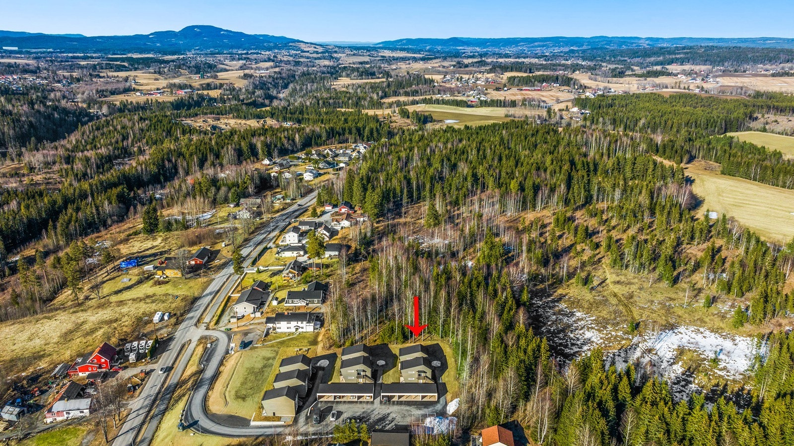 Leiligheten har god intern beliggenhet Galleribilde