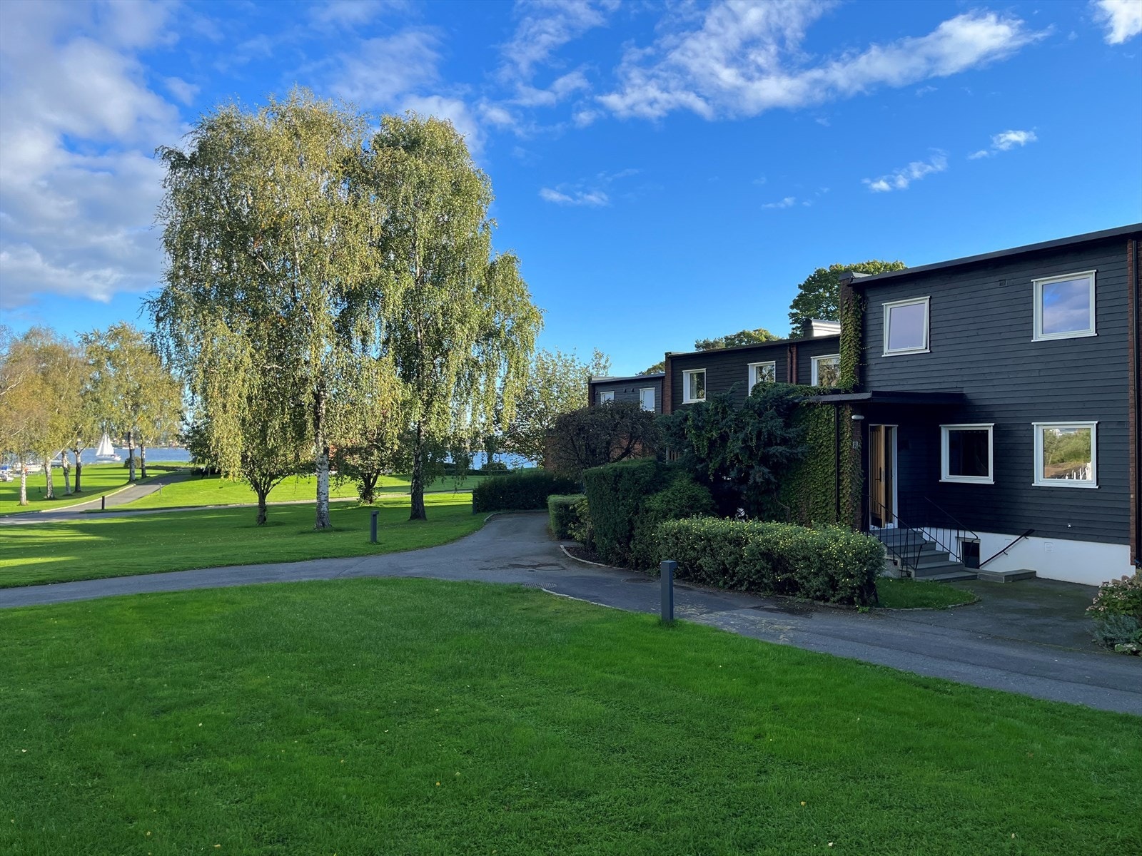 Fasade sommer Galleribilde