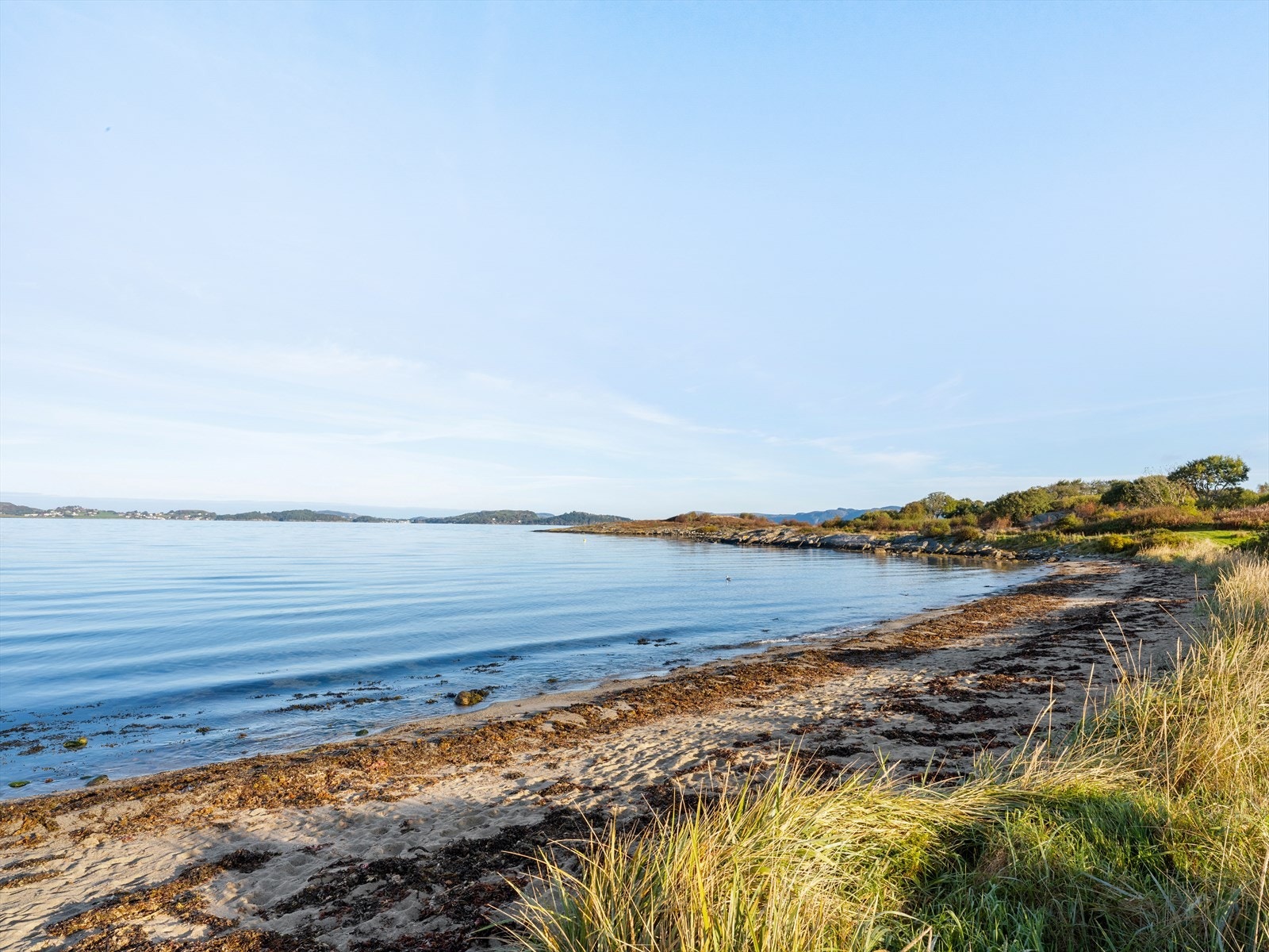 Strandpromenaden på Skeieneset er et av flere flotte turområder i nærmiljøet. Galleribilde