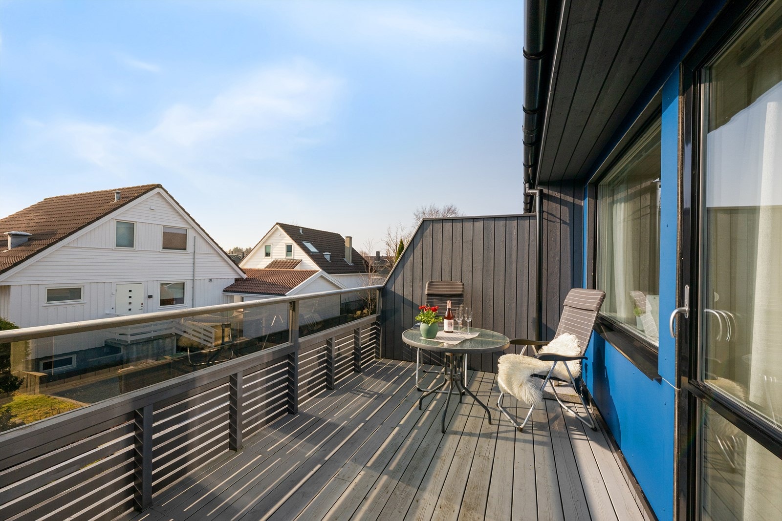 Her kan du nyte utsikten over nærområdet. Galleribilde