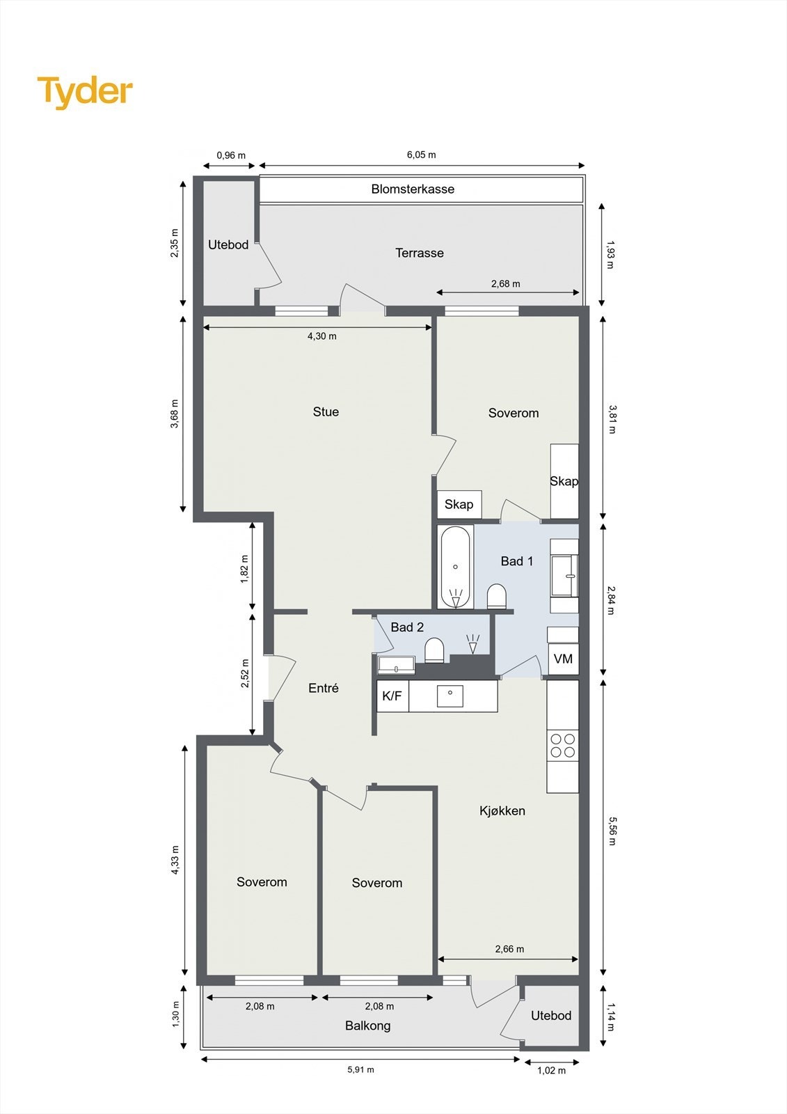 Plantegning. Galleribilde