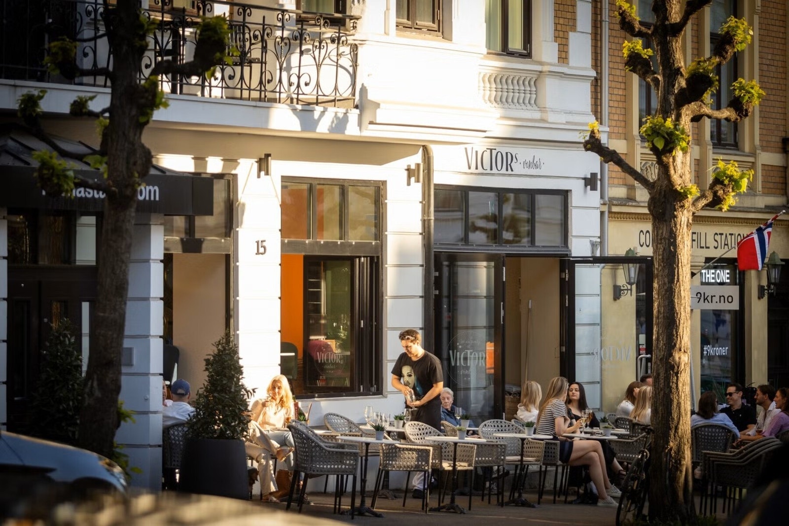 Nabolaget og Bygdøy allé er fullspekket med populære kaféer, interiørforretninger og trendy klesbutikker Galleribilde