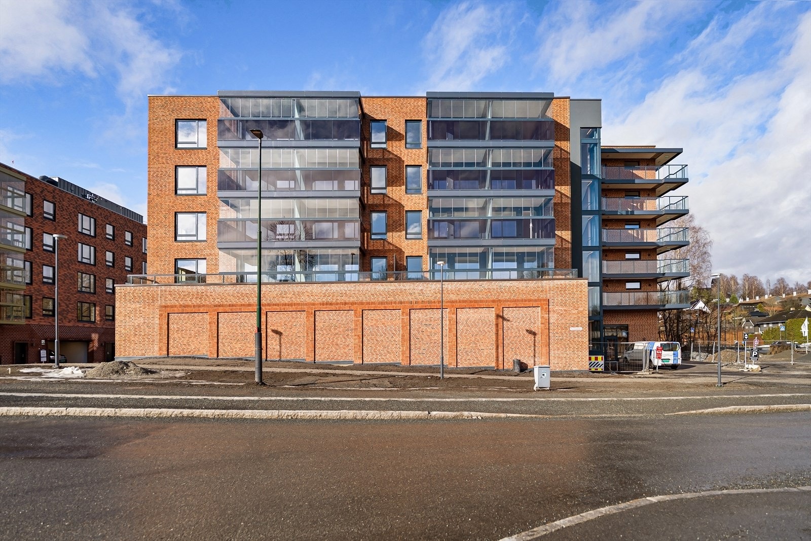 Bygget ble ferdigstilt i mars 2026. Velkommen til et nytt og spennende nabolag! Galleribilde