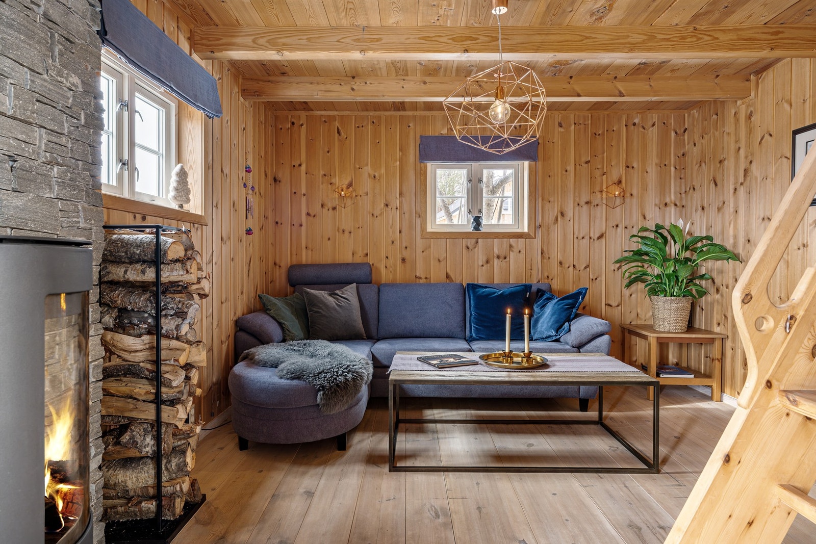 Stue i annekset, 12,5 kvm. Galleribilde