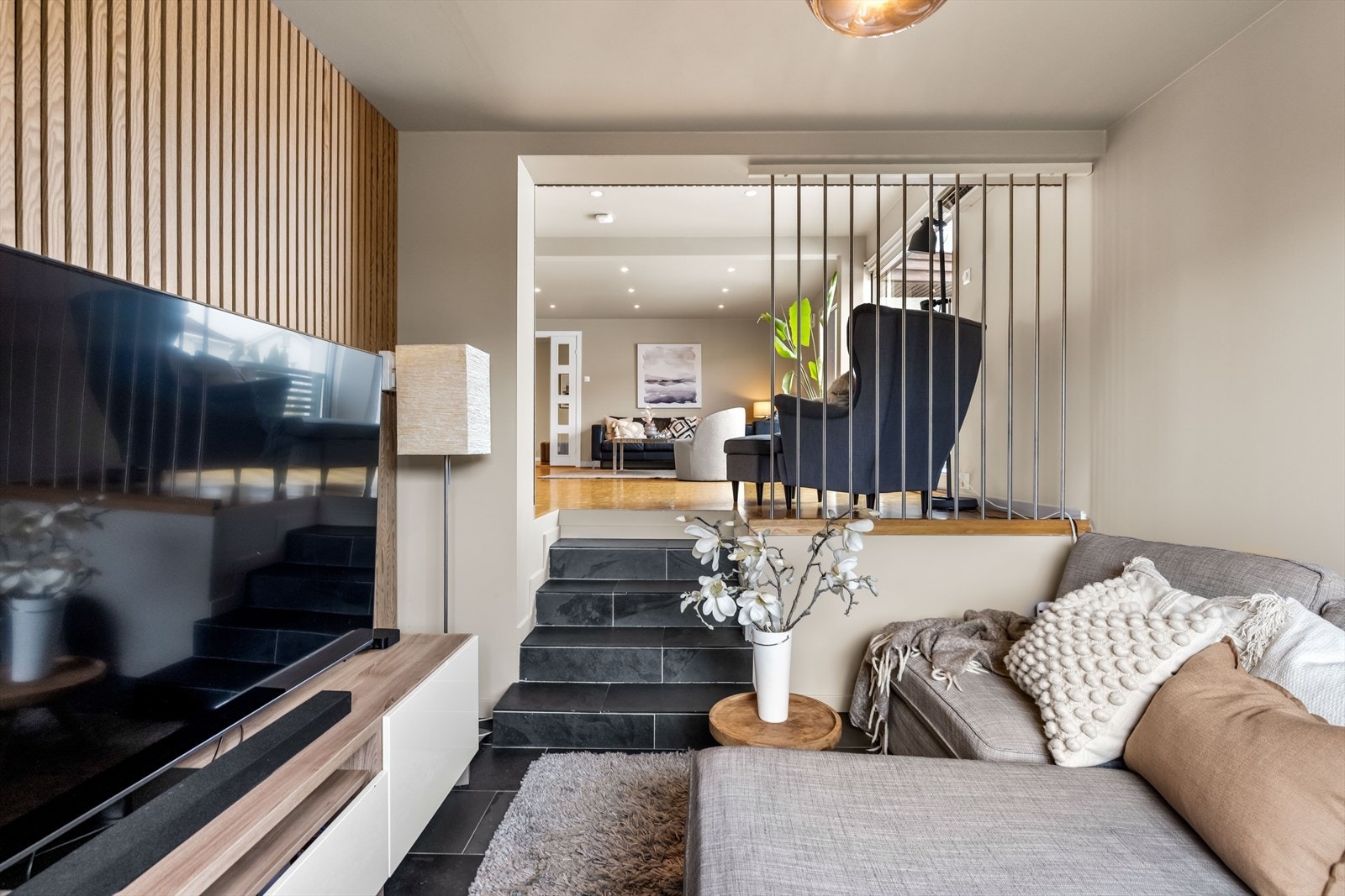 TV-stue. Galleribilde