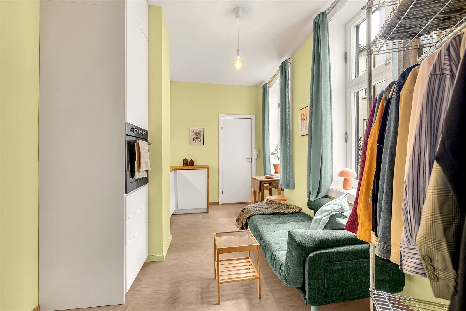 Generøs takhøyde på ca. 2,9m. Galleribilde